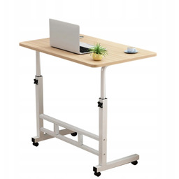 Stolik Pod Laptop Na Kółkach Mobilne Biurko Przyłóżkowe