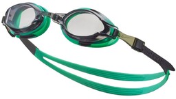 Nike, okulary pływackie, dziecięce, zielono-czarne, NESSD128