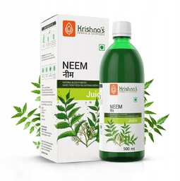 Sok z Neem oczyszczenie krwi Krishna''s 500ml