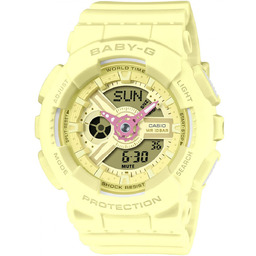 Zegarek Damski Casio Baby-G BA-110AH-9AER żółty