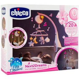 CHICCO Karuzela First Dreams Next2Dreams 00007627100000 Różowy