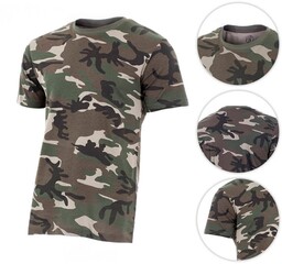 Brandit Koszulka T-Shirt Woodland - L