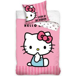 Komplet pościeli Hello Kitty 140 x 200 cm