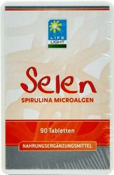 SPIRULINA SELEN 90 TABLETEK MIKROALGI BEZ JODU
