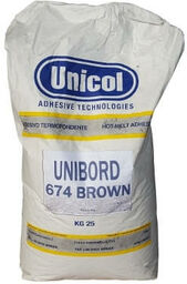 Klej topliwy UNIBORD 674 brązowy - 25kg