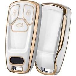 ELOHEI Etui na klucze Audi, specjalny miękki pokrowiec