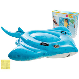 Materac plażowy do pływania PŁASZCZKA Intex 57576