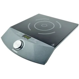 Hyundai IND 133 Czarny/Stalowy Kuchenka nastawna