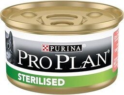 Purina Pro Plan Sterilised wilgotny pasztet z łososiem