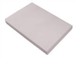 Greno Prześcieradło bawełniane 160x210 cappucino bez gumki Bielbaw