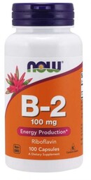 NOW Foods Witamina B-2 100 mg
