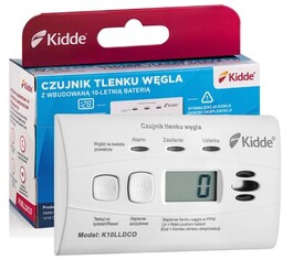 KIDDE Czujnik tlenku węgla (czadu) K10LLDCO