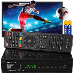 TUNER DEKODER DVB-T2 TV NAZIEMNEJ H.265 HEVC FULL