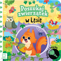 Aksjomat Poszukaj zwierzątek w lesie, książeczka z latarką