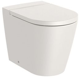 Roca Inspira Round Rimless miska WC stojąca beżowa