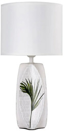 Lumes Biała lampa stołowa - K285-Tropica