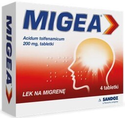 Migea 200 mg 4 Tabletki
