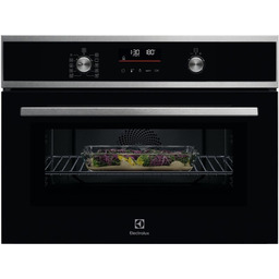 Piekarnikdo zabudowy z mikrofalą Electrolux EVL6E49X Czarny Inox