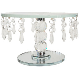 Patera Na Ciasta Owoce Szklana ⌀ 23 cm