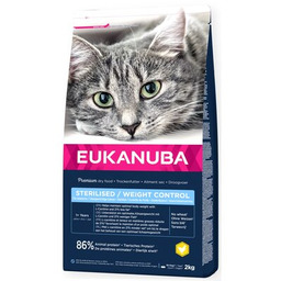 EUKANUBA Karma dla kota Sterilised/Weight Control Kurczak 2