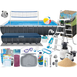 Basen Intex 732x366x132 Ogrodowy Stelażowy 26368 22w1