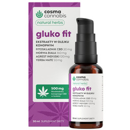 COSMA Natural Herbs Gluko Fit suplement diety 30ml