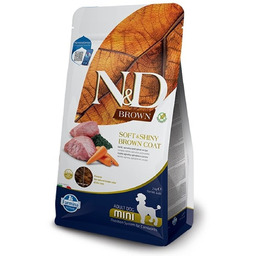 Farmina N&D Brown Mini Jagnięcina Spirulina 2kg