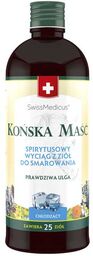 SwissMedicus Końska Maść, spirytusowy wyciąg z ziół