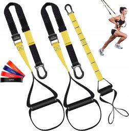 Taśmy Pasy Treningowe Trx Crossfit Skakanka Gumy Oporowe