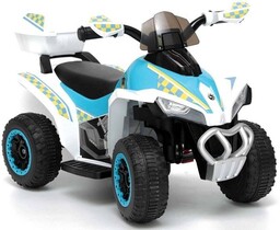 LEAN Cars, Quad na Akumulator GTS1188-A Biały Policyjny