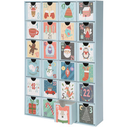 Decodoma Kalendarz adwentowy z szufladkami PAPER