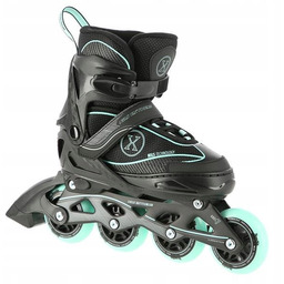 Łyżworolki Regulowane Rolki Rekreacyjne ABEC7 Aluminiowa Płoza 39-42