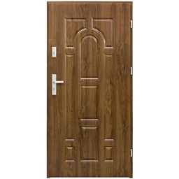 Drzwi zewnętrzne Rubin orzech 90 cm prawe Splendoor