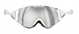 Gogle narciarskie CASCO FX-70 Carbonic white silver