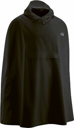 Gonso GonchoLight Allw ponczo, czarne, L/XL
