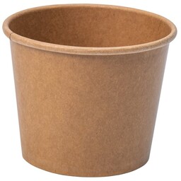 50 szt Kubek papierowy kraft na zupę 350ml