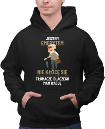 Jestem emerytem - nie kłócę się - męska