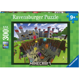 Ravensburger, puzzle, XXL Minecraft, 300 el.
