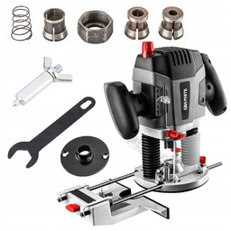 Frezarka górnowrzecionowa 1300W, uchwyt 6-12 mm Graphite