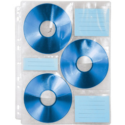 Hama Etui na płyty CD/DVD-/Blu-ray z 60 kartami