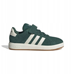 ADIDAS GAZELLE SPORTOWE BUTY Z ZAMSZOWĄ CHOLEWKĄ ZIELONE