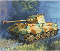 Niemiecki Czołg King Tiger "Hanschel Turret "model Academy