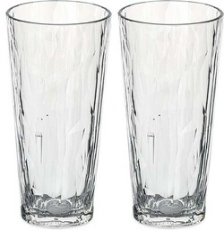 Koziol zestaw szklanek Superglas 2-pack
