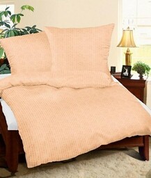 Karo Pościel z kory 140x200 morelowa 38 jednobarwna