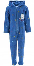 Piżama kombinezon onesie Frozen niebieski 128cm