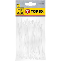 TOPEX Opaski zaciskowe 44E975 (100 szt.)