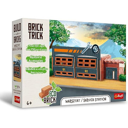 Trefl - Brick Trick: Warsztat/Service Station - Buduj