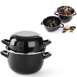 Garnek do muli z pokrywką 3.5l Hendi