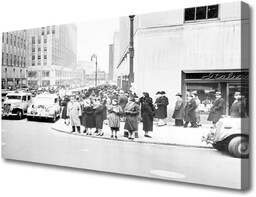 Obraz Canvas Miasto Historia Retro