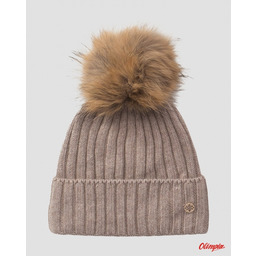 GRANADILLA Czapka Damska z kaszmirem GALANTER FUR -